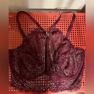 High neck lingerie top